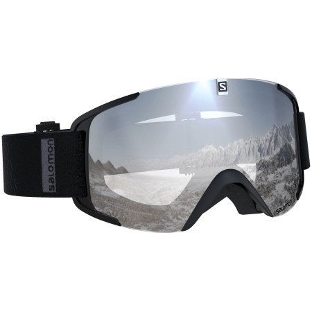Skibrille Salomon Xview Black Super White