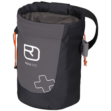 Kreidebeutel Ortovox First Aid Rock Doc schwarz/grau Black Raven