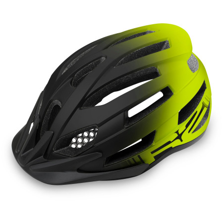Fahrradhelm R2 Spirit schwarz/gelb matná - černá, neon žlutá