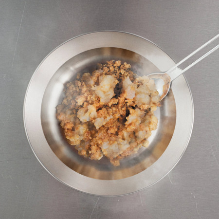 Trekkingnahrung Lyo food Apfelkuchen mit Streusel