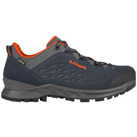 Herrenschuhe Lowa Explorer GTX LO schwarz/orange Navy/Orange