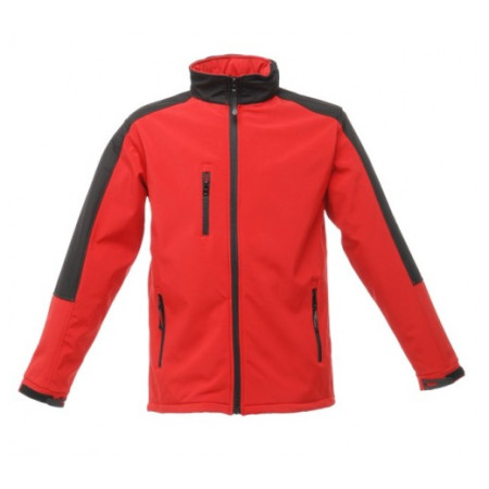Herrenjacke Regatta Hydroforce Softshell rot