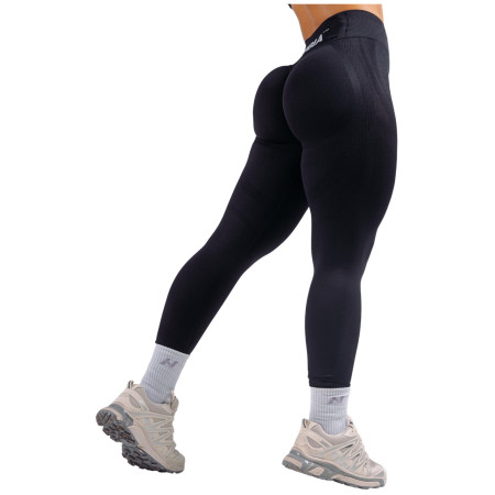 Damen-Leggings Nebbia High-Waist Extra Push-Up Leggings Primal schwarz BLACK