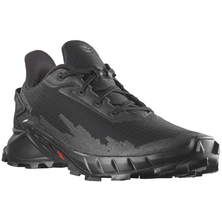 Herren Laufschuhe Salomon Alphacross 4 schwarz Black / Black / Black
