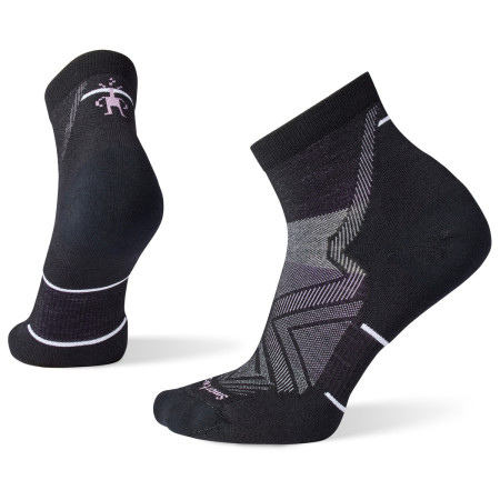 Damensocken Smartwool Run Targeted Cushion Ankle Socks W schwarz black