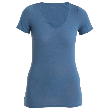 Damen-T-Shirt Icebreaker W Siren SS Sweetheart blau Dawn