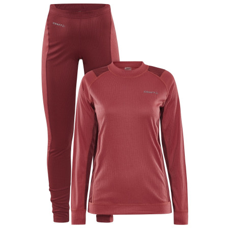 Damen Funktionsset Craft Core Dry Baselayer dunkelrosa/rosa Astro/Dk Astro
