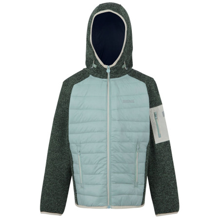 Kinderjacke Regatta Junior Newhill Hybrid hellgrün Green Haze