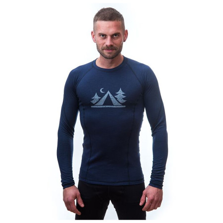 Herren-T-Shirt Sensor Merino Df Camp