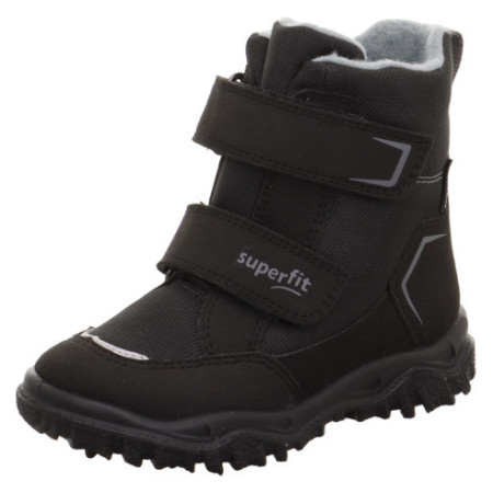 Kinder Winterschuhe Superfit Husky Schwarz/Hellgrau schwarz/grau Schwarz/Hellgrau