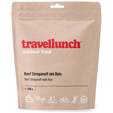 Trekkingnahrung Travellunch Boeuf Stroganoff mit Reis 250 g