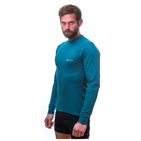 Herren-T-Shirt Sensor Double Face lang. Saphir-Hülse