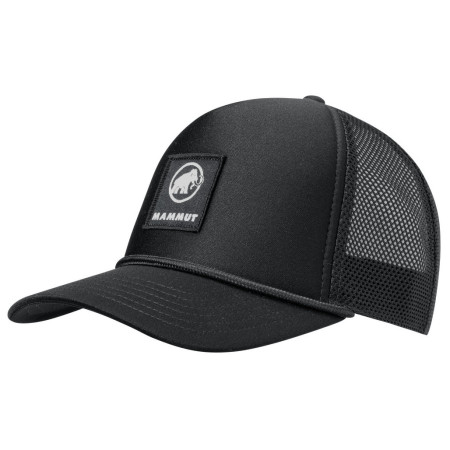 Baseballmütze Mammut Crag Cap Logo schwarz black 0001