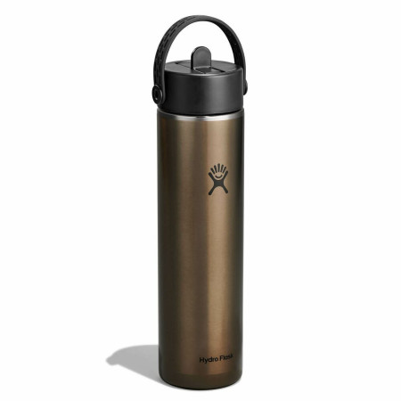 Thermokanne Hydro Flask 24 Oz Lightweight Wide Flex Straw Cap braun OBSIDIAN
