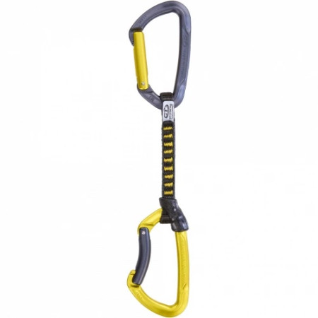 Expressset Climbing Technology Lime Set Dy 12 cm grau/gelb antracit/mustrd
