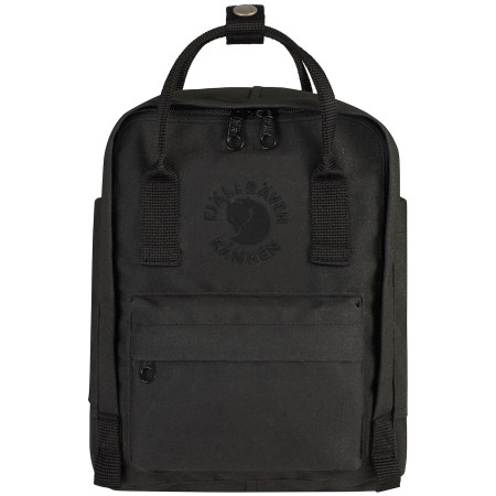 Rucksack Fjällräven Re-Kånken Mini schwarz Black