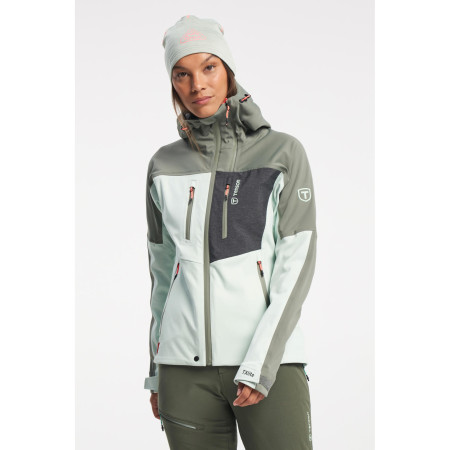 Damen-Softshell-Jacke Tenson Touring Softshell hellgrün Light Green