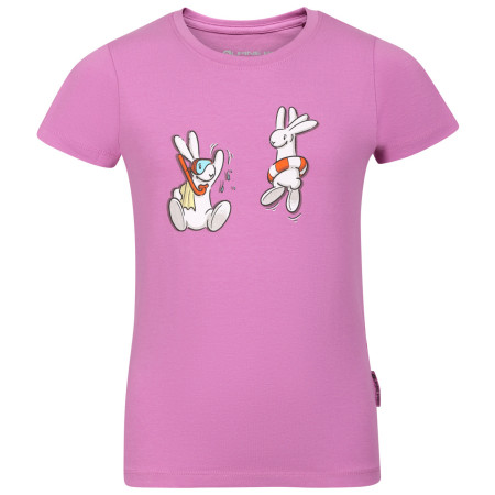 Kinder-T-Shirt Alpine Pro Bobbo First Bloom rosa FIRST BLOOM