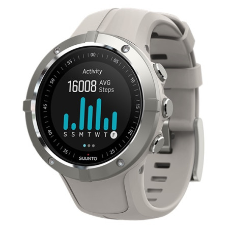 Uhr - ausgestellt Suunto Trainer Wrist HR - Vystavené grau Sandstone