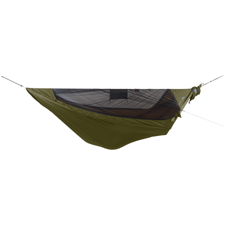 Hängematte Ticket to the Moon Pro Hammock 325 x 170 cm grün Army Green / Green