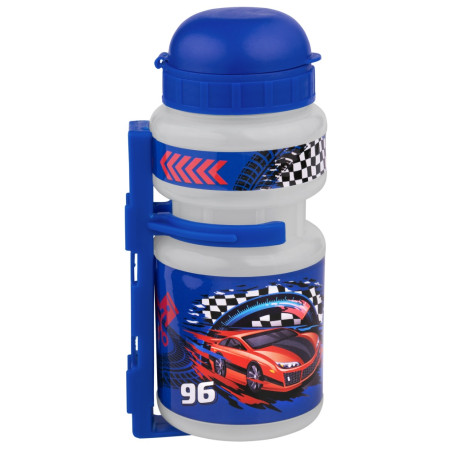 Kindertrinkflasche Just One One Smile blau Transparent/Blue