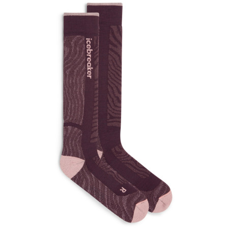 Damensocken Icebreaker Women Merino Blend Ski+ Medium OTC Mountain Contour