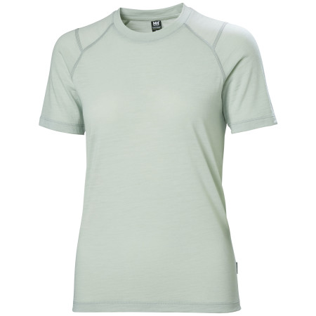 Damen-T-Shirt Helly Hansen W HH Durawool T-Shirt grün GREEN MIST