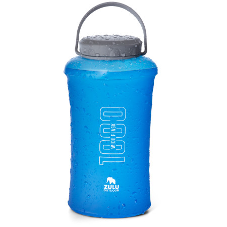 Wasser Faltflasche Zulu Wide Flask 1000 blau blue