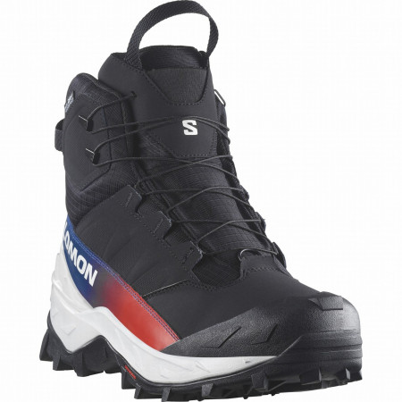 Herrenschuhe Salomon Crosstrak Powder Waterproof Equipe schwarz Black / Black / Black