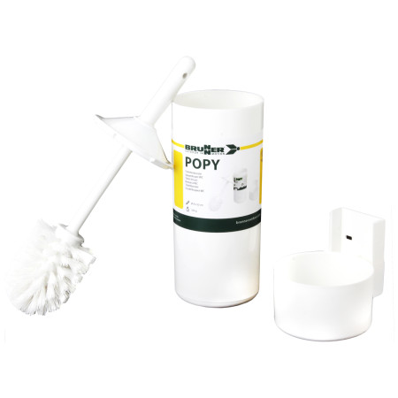 Klobürste Brunner Popy weiß