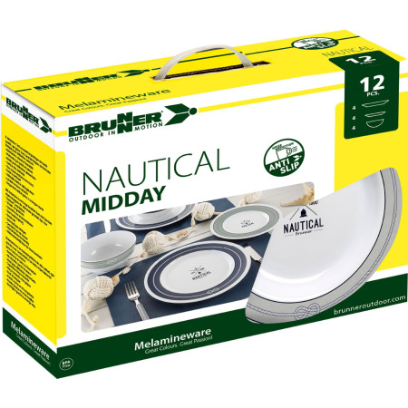Geschirrset Brunner Midday Nautical