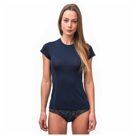 Damen-Funktionsshirt Sensor Merino Active Deep Blue