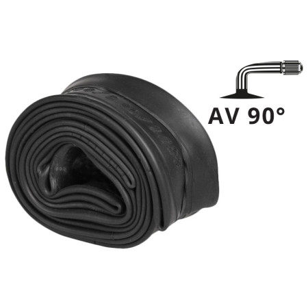 Ersatzschlauch Just One 12 1/2x1.75x2 1/4 AV, 90° schwarz