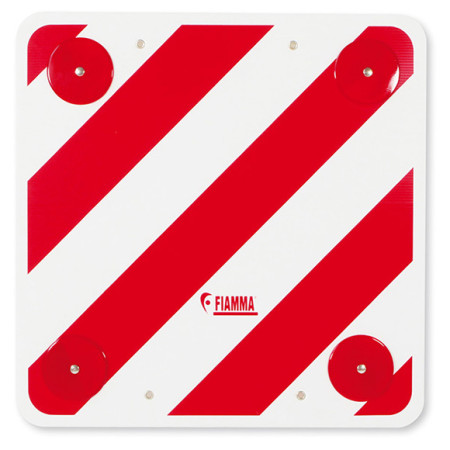 Wohnwagen-Zubehör Fiamma Plastic Signal weiß/rot