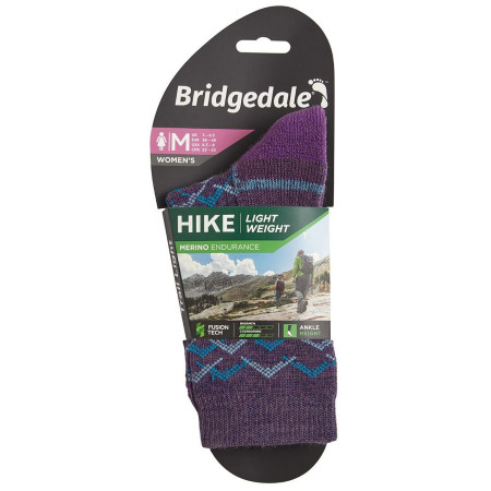 Damensocken Bridgedale Hike LW MP 3/4 Crew Women's