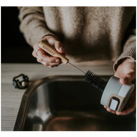 Flaschenbürste Kambukka Set mit 2 Flaschenreinigungsbürsten
