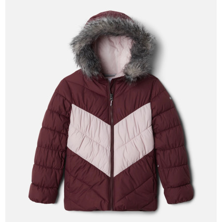Mädchen-Winterjacke Columbia Arctic Blast™ Jkt braun MalbecMineralPink