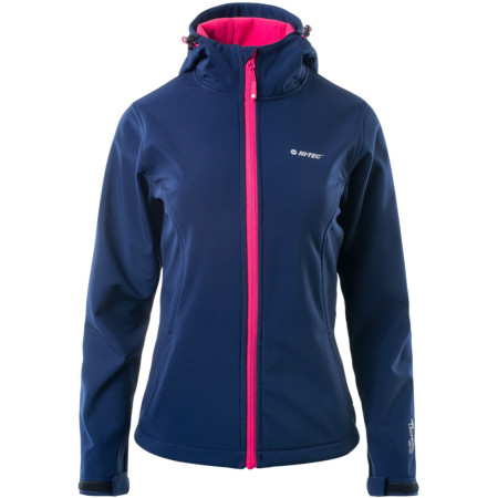 Damenjacke Hi-Tec Lady Caria II blau Navy/BrightPink