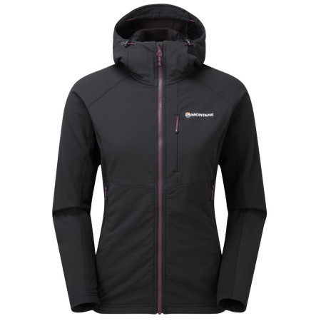 Damenjacke Montane Fem Krypton Hoodie 2021 schwarz Black