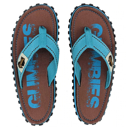 Herren Flip-Flops Gumbies Islander Eroded - Retro braun