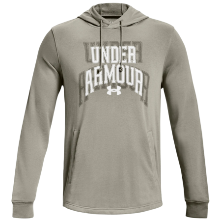 Herren-Sweatshirt Under Armour Rival Terry Graphic HD grün