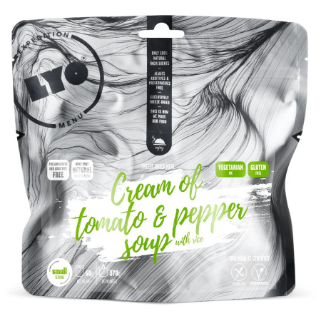 Trekkingnahrung Lyo food Cream of Tomato & Pepper Soup with rice