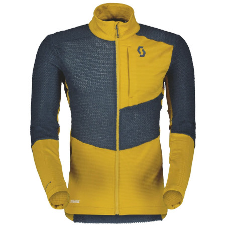 Herren Funktions-Sweatshirt Scott Explorair Alpha Raw gelb/blau mellow yellow/metal blue