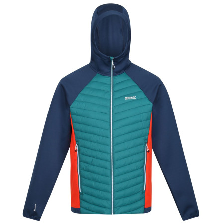 Herren-Winterjacke Regatta Andreson VII Hybrid blau/orange PacifG/Admrl