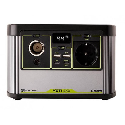 Aufladestation Goal Zero Yeti 200x silber