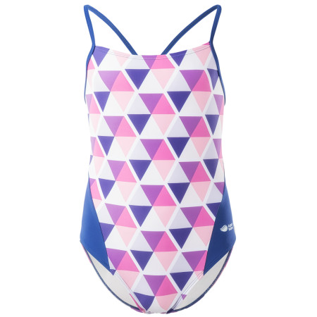 Kinderbadeanzug Aquawave Axela Jr rosa/blau Rose Crystal Print/Sodalite Blue