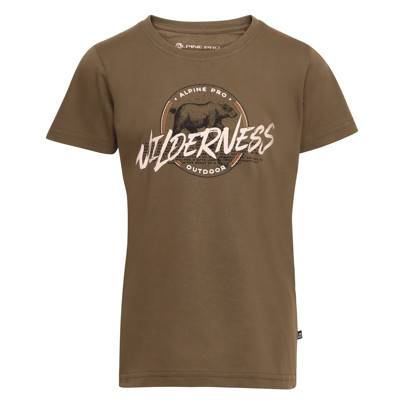 Kinder-T-Shirt Alpine Pro Faho grün green