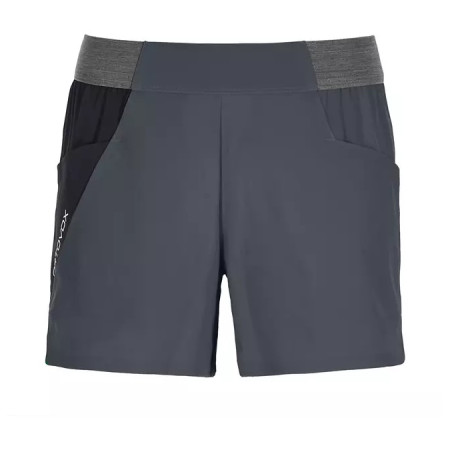 Damenshorts Ortovox Piz Selva Light Shorts W schwarz BlackSteel