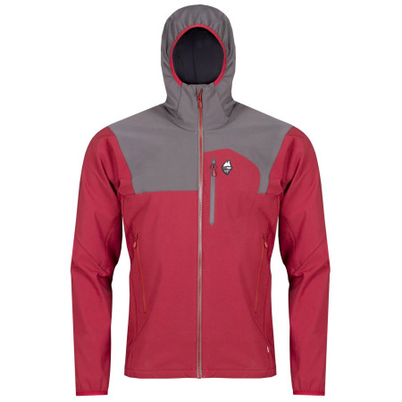 Herrenjacke High Point Atom Hoody Jacket rot BrickRed/IronGate
