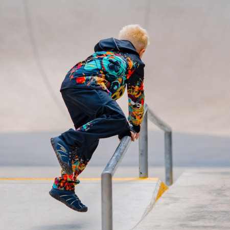 Kinder Softshellhose WAMU Game On